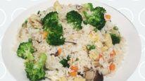 Vegetarian Fried Rice Egg